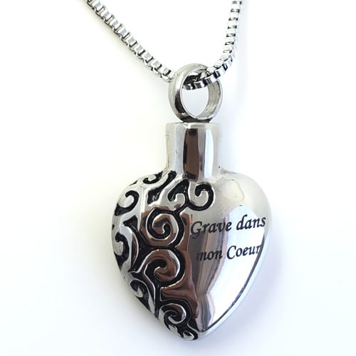 Engraved heart